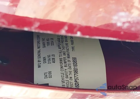 2006 Cadillac Cts Standard из США, поврежденный, VIN 1G6DP577960183858